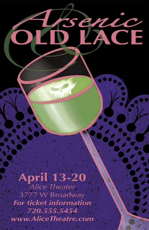 Arsenic and Old Lace poster mock up