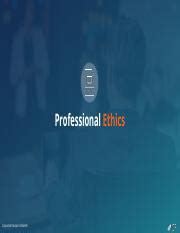 Professional Ethics - Course Presentation.pdf - Professional Ethics Corporate Finance Institute ...