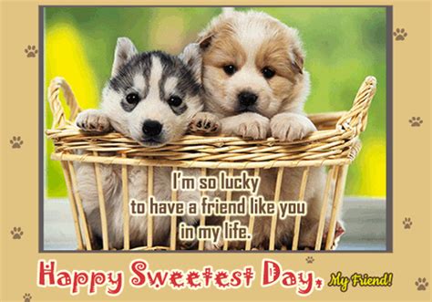 Cute & Sweet Friendship. Free Friends eCards, Greeting Cards | 123 Greetings