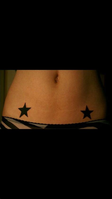 Solid black star hip tattoo | Star tattoos, Pelvic tattoos, Hip tattoos ...