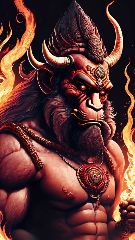 Download Hanuman, Fire, India. Royalty-Free Stock Illustration Image ...