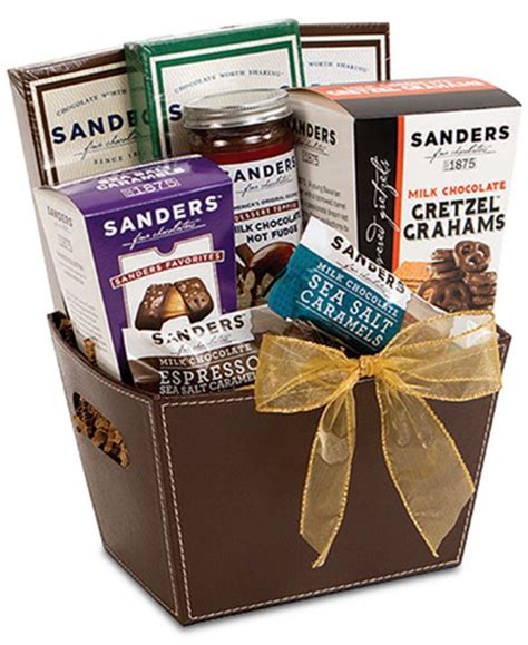 Sanders Fabulous Favorites Gift Basket & Reviews - Food & Gourmet Gifts - Dining - Macy's