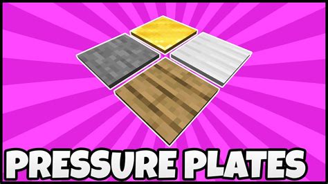 Pressure Plate Minecraft