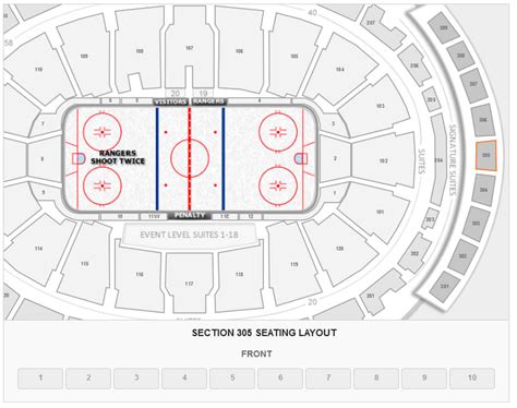 47+ Msg rangers hockey seating chart