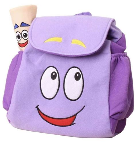 Dora Explorer Backpack Rescue Bag with Map,Pre-Kindergarten Toys PurpleZhicheng | eBay | Purple ...