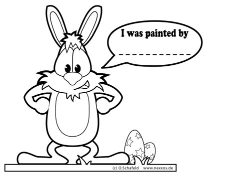 Free Easter Bunny clipart, cartoon style
