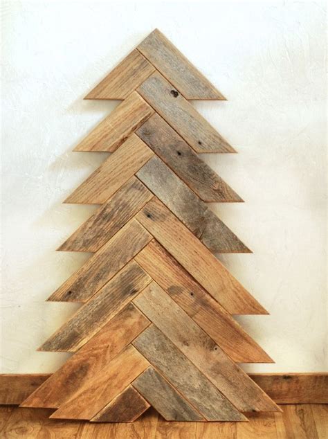 10 Wooden Christmas Trees with Eco-Style | Christmas tree decorations ...