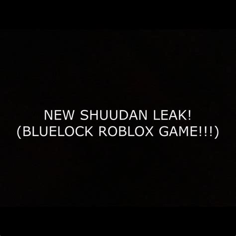 ROBLOX Blue Lock game in the works (OC) : r/BlueLock