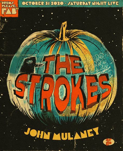 The Strokes SNL Poster (Fanart) on Behance