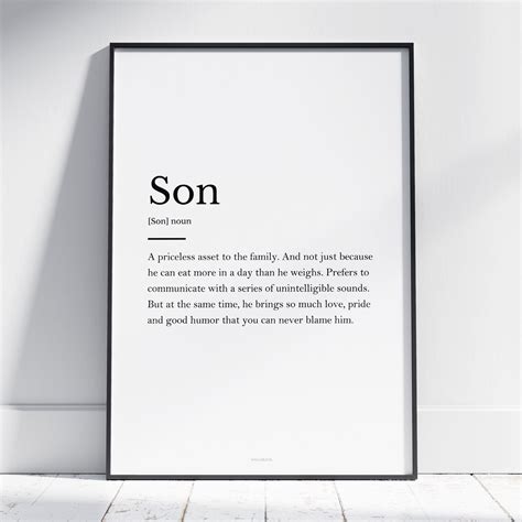 Son poster - Wallable