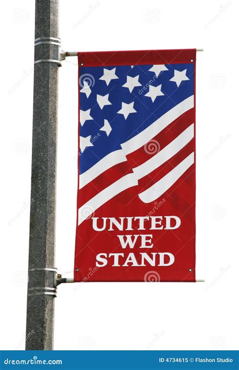 American Flag Banner stock image. Image of independence - 4734615