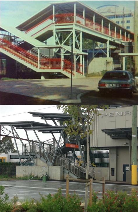 The northern entrance to Penrith Railway Station 1997 and 2016. [1997 - Penrith City Council ...