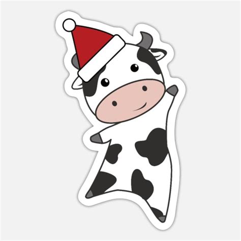 Christmas Cow Clpart PNG, EPS, JPEG, Winter Collection - Clip Art Library