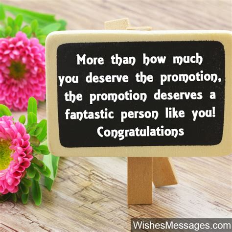 Promotion Wishes and Messages: Congratulations for Promotion at Work – WishesMessages.com