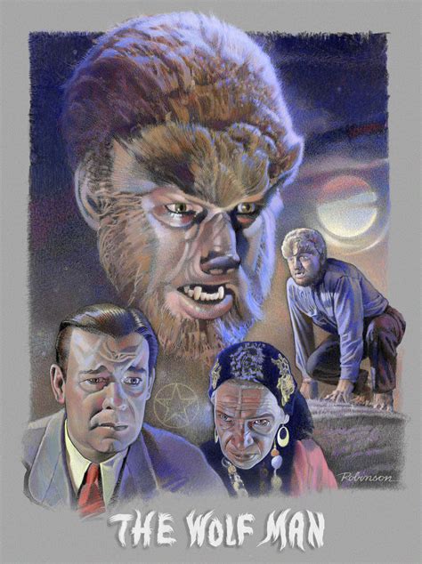 Lon Chaney Jr. in "The Wolf Man" (1941) on Behance