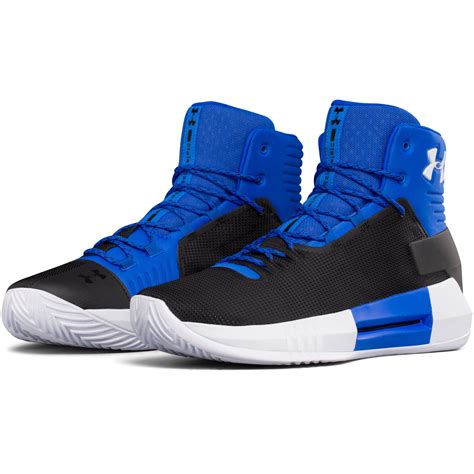 Under Armour Lace Men's Ua Team Drive 4 Basketball Shoes in Blue for ...