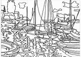 Claude monet  Coloring Pages For Adults sketch template