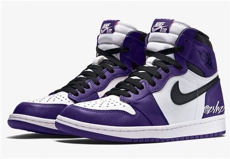 Air Jordan 1 Court Purple 2020 555088-500 Release Info | SneakerFiles