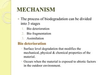 Biodegradation | PPT