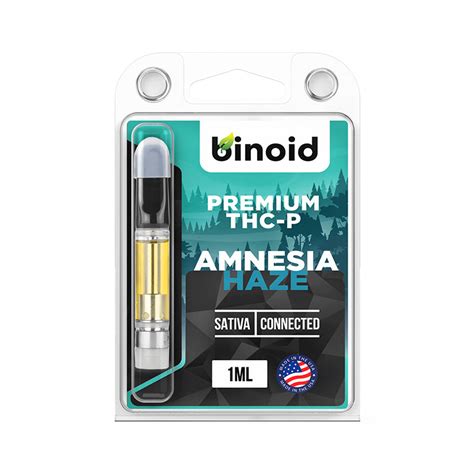 Binoid THC-P Vape Cartridge | Amnesia Haze - Lord Vaper Pens