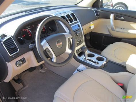 Cashmere Interior 2012 GMC Acadia SLT AWD Photo #57728786 | GTCarLot.com