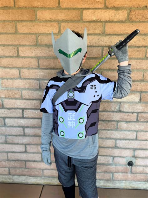 DIY Overwatch Genji Costume - Desert Chica