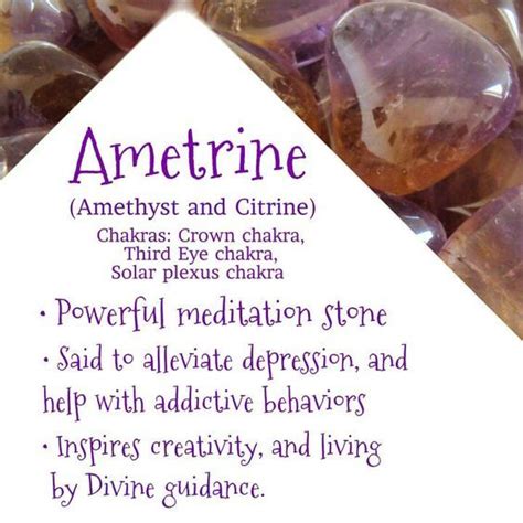 Ametrine Chakra Crystals, Energy Crystals, Crystals Minerals, Rocks And ...