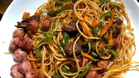 EASY And AFFORDABLE STIR FRY SPAGHETTI RECIPE . #stirfry #spaghetti # ...