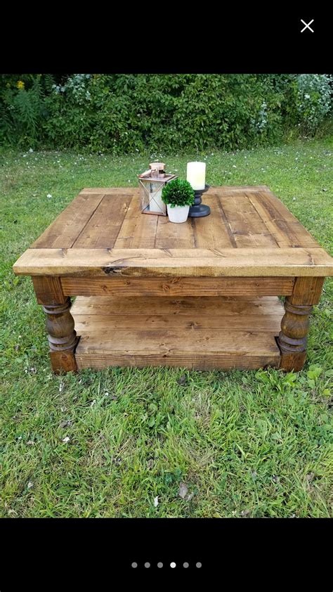 Pin by Julia Kitchens on Things for Zach to build | Coffee table, Rustic coffee tables, Table