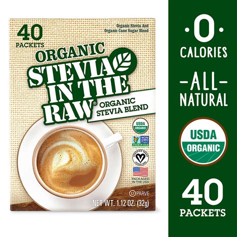 Stevia in the Raw Organic Stevia Blend - Walmart.com