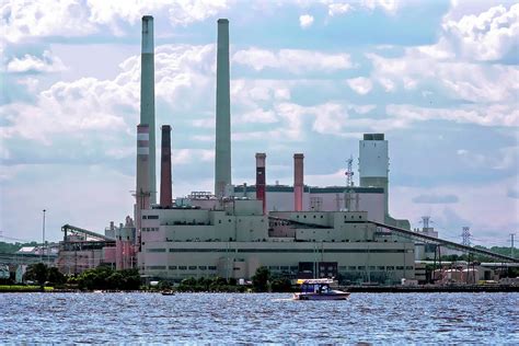 Brandon Shores Generating Station Waterscape Photograph by Brian ...