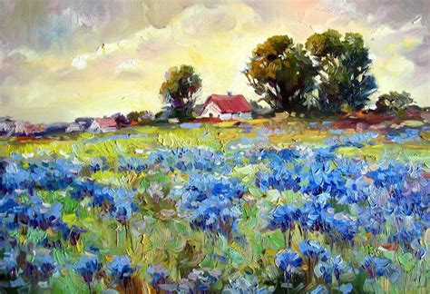 Rural landscape by Vladimir Lutsevich | Artfinder