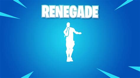 Renegade (Fortnite emote) - YouTube