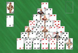 Pyramid solitaire