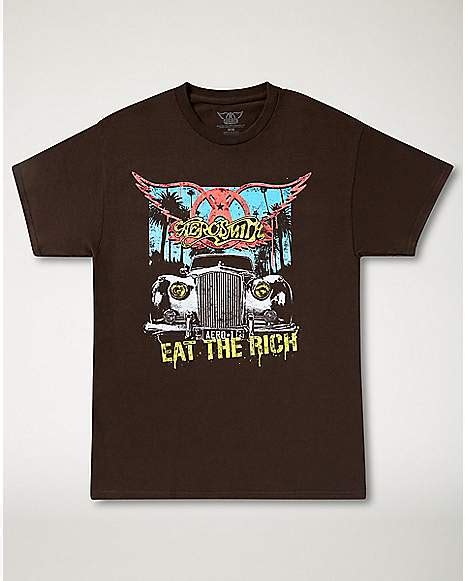 Eat the Rich T Shirt - Aerosmith - Spencer's