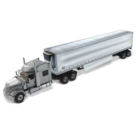 Diecast Masters International Lonestar SSFFA Tandem with 72' Sleeper and 53' Chromed Refer ...