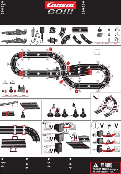 Manual Carrera GO - 62212 Ferrari Champions (page 1 of 6) (English, German, Dutch, French ...