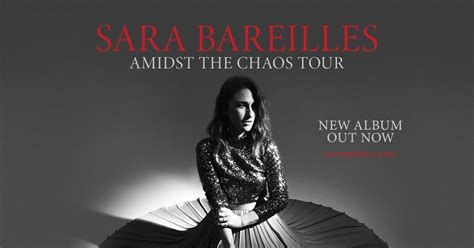 Sara Bareilles Announces 2019 ‘Amidst The Chaos Tour’ | Entertainment Rocks