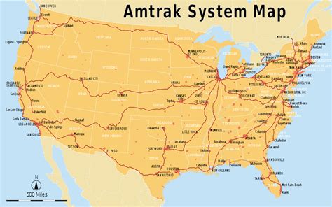 Amtrak Florida Route Map - Printable Maps