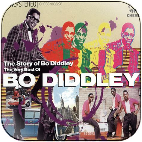 Bo Diddley Bo Diddley Go Bo Diddley Album Cover Sticker