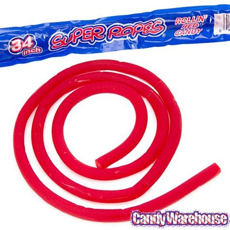 Red Vines Super Ropes Red Licorice Candy: 15-Piece Box | Red licorice, Licorice candy, Red candy