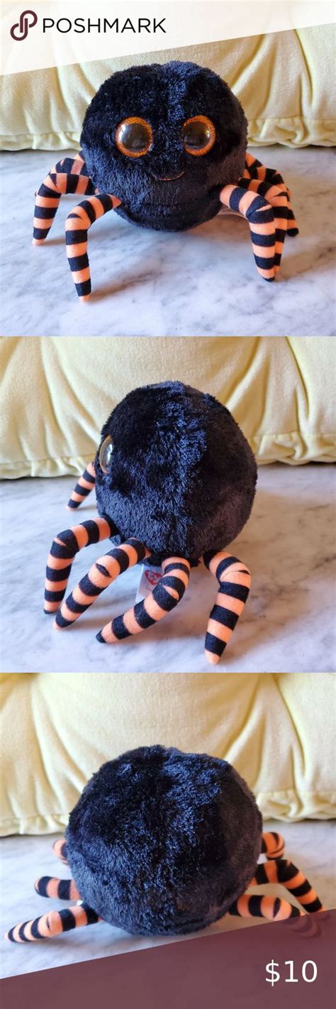 Ty Beanie Boo Crawly Halloween Spider | Halloween spider, Beanie boo, Ty beanie boos