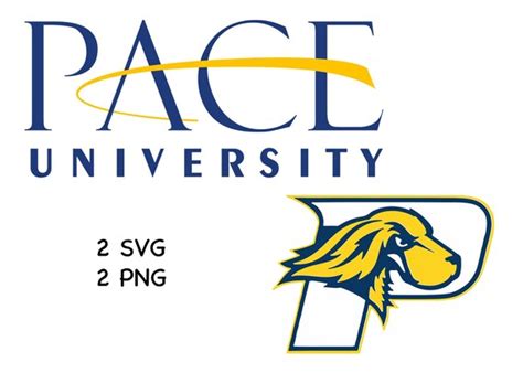 Pace University SVG Pace University College Logo College - Etsy