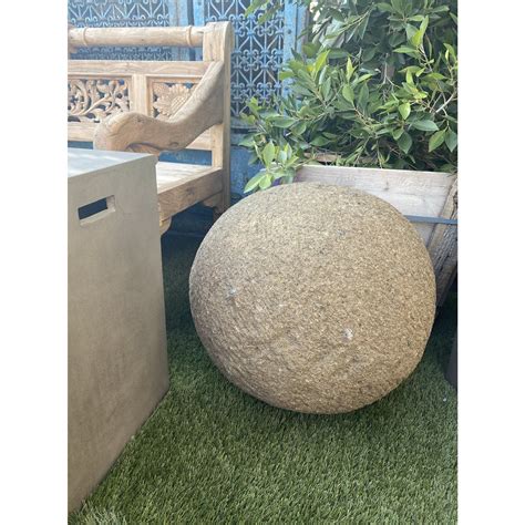 Stone Garden Sphere X-Large | Garden spheres, Garden stones, Cement garden