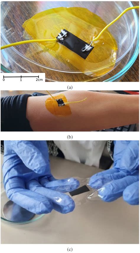 Photographs of the graphene sensors. (a) Graphene on a PI substrate,... | Download Scientific ...