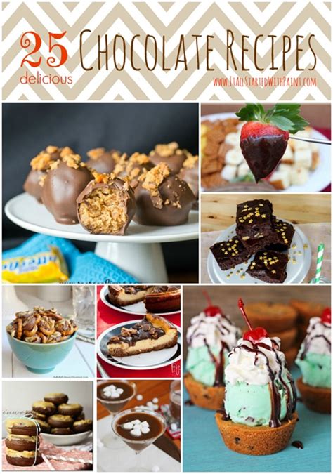 Chocolate Recipes - It All Started With Paint