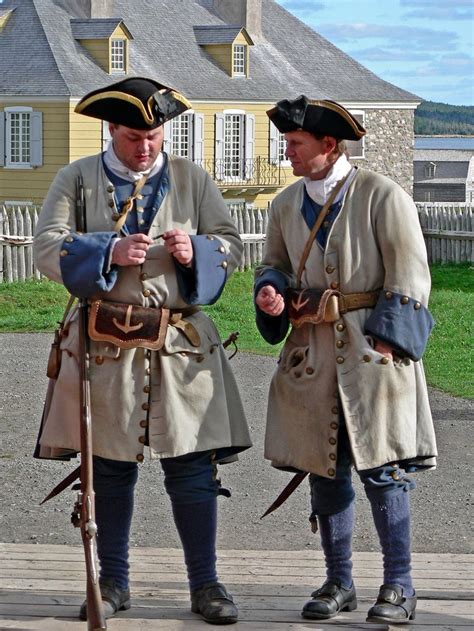 Compagnies Franches de la Marine at Louisbourg. | French army, Canadian ...