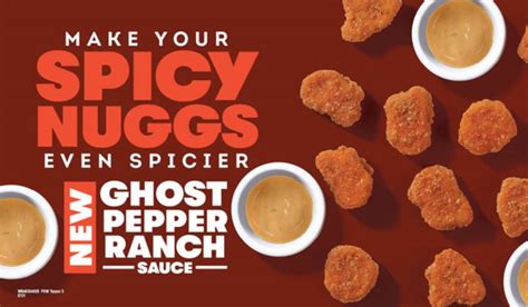 Wendy's Rolls Out New Ghost Pepper Ranch Sauce - QSR Magazine