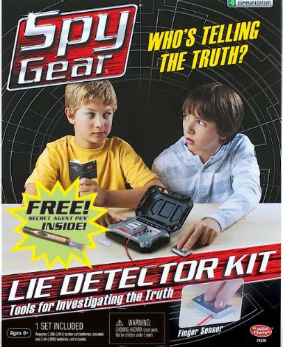 Spy Gear Lie Detector Kit | Detective Toys Sets