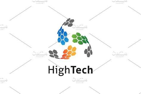 High Tech Logo | Tech logos, High tech, ? logo